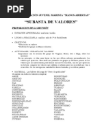 Subasta de Valores I