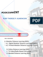 DLDM WHLP Assessment: Ruby Therese P. Almencion