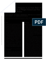 Growth Hormone Response To An Acute Bout Of.17