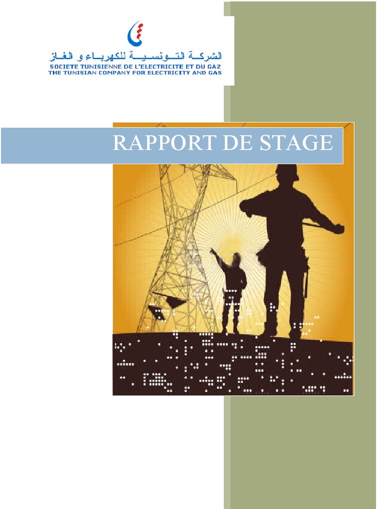 Rapport de Stage à la STEG Bizerte | PDF | Réseau électrique ...