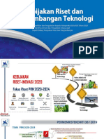 Kebijakan Riset Dan Pengembangan Teknologi PDF