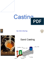 Casting: Dept. of Mech & Mfg. Engg