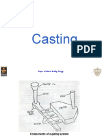 Casting: Dept. of Mech & Mfg. Engg