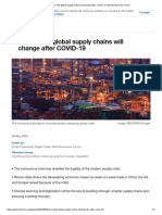 Here's How Global Supply Chains Will Change After COVID-19 - World Economic Forum PDF