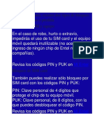 Tipos de Bloqueo PDF