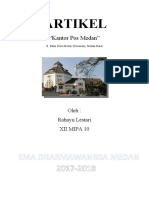 Artikel Kantor Pos Medan