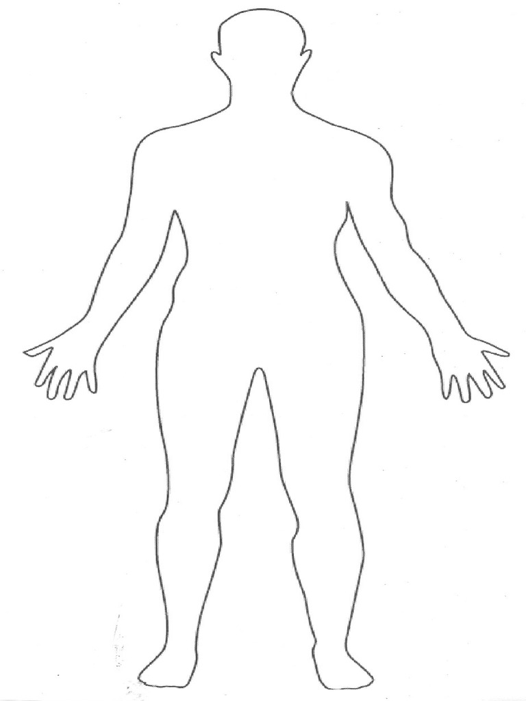 24+ Body Outline Templates - PDF, DOC