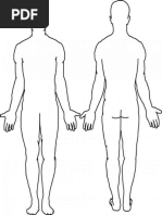 Printable Human Body Outline PDF | PDF