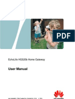 EchoLife HG520b Home Gateway User Manual