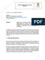 RESPUESTA - Derecho Peticion - Podas inadecuadas en varios sectores 1757