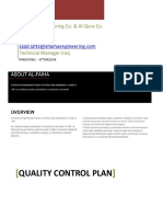 Quality Control Plan PDF