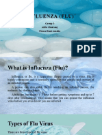 Influenza (Flu) : Group 3 Afifa Chairany Firma Rani Amalia