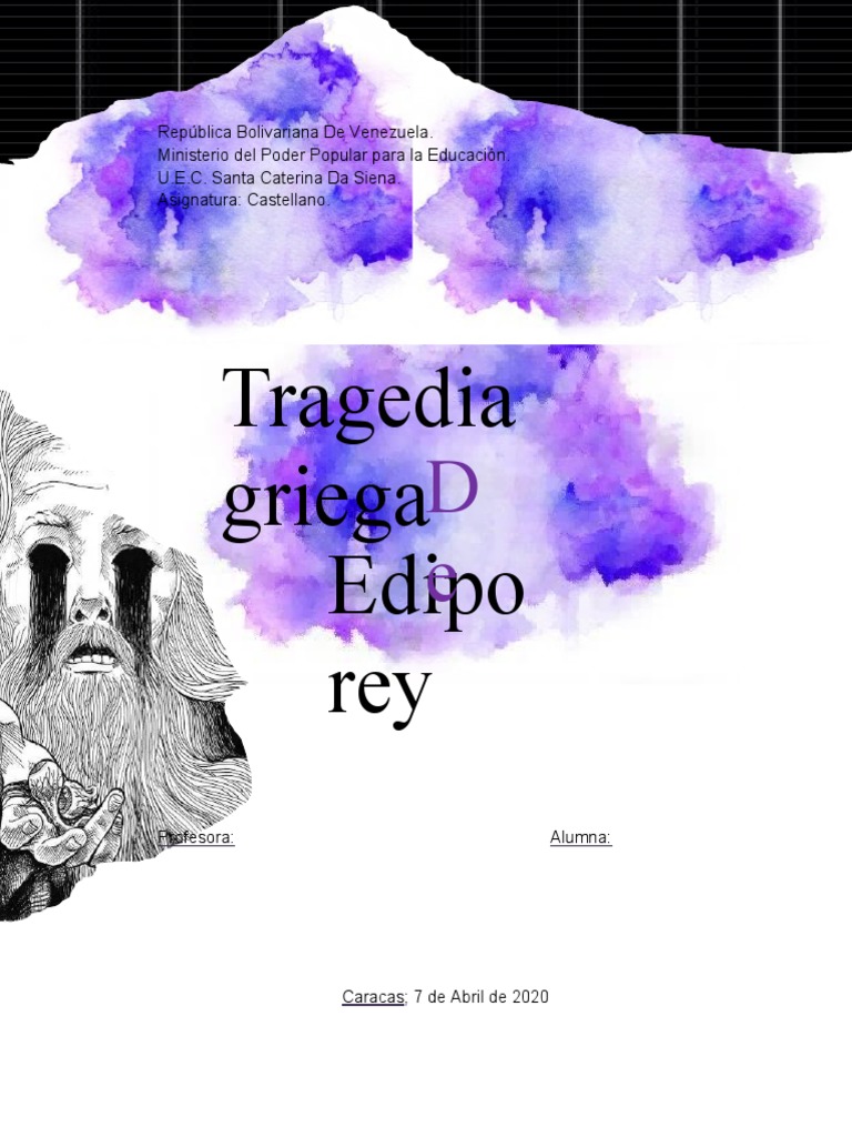 Análisis de Edipo Rey y Creonte | PDF