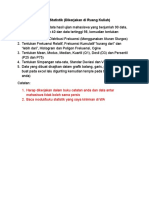 STATISTIK UJIAN MAHASISWA