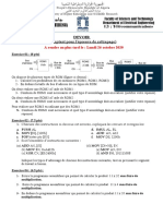 Rattrapage Calculateurs Et Interfacage Telecoms S5