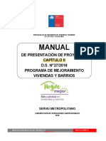 Manual de Presentación de Proyectos HOGAR MEJOR 2019