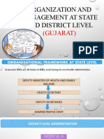 Organization and Management at State and District Level (GUJARAT)