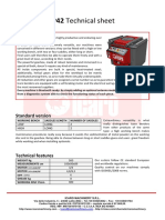 P42 Technical Sheet: Standard Version