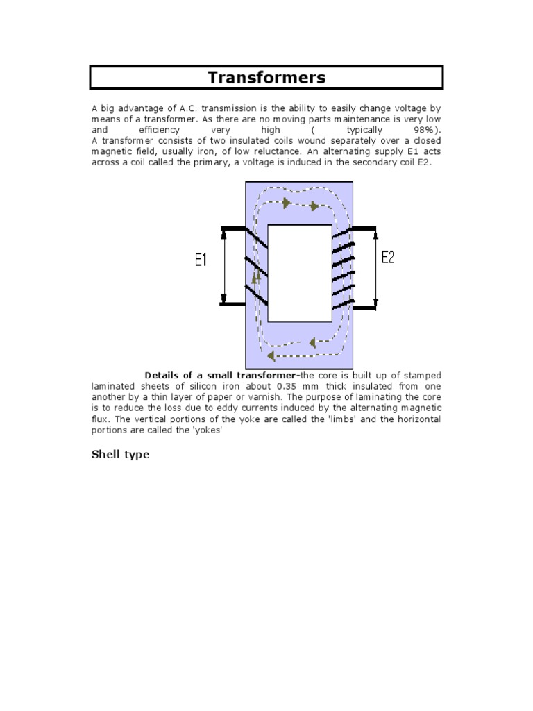 Transformers: How They Work and Their Uses | PDF | Transformer | Inductor