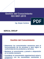 Gestion Del Conocimiento Iso 9001 2015