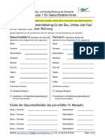 01 FORMULAR 1 Gesuch Um Einen Gemeindebeitrag Wohnbaufoerderung INTERAKTIV Neu PDF