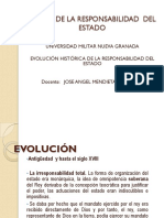 EVOLUCIÓN HISTORICA RESP DEL ESTADO UNIDAD TEM I y II DIAPOSITIVAS