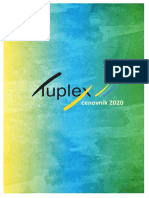 Tuplex - Ponuda Sep 2020