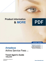 Amadeus Airline Service Fee - TA's Guide v3