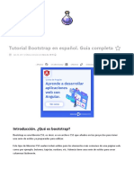 Tutorial Bootstrap en español. Guía completa ⭐