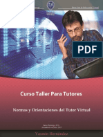 Normas y Orientaciones Del Tutor Virual 1 PDF