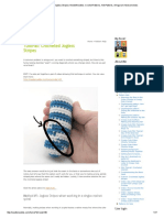 Tutorial - Crocheted Jogless Stripes - NeedleNoodles - Crochet Patterns, Knit Patterns, Amigurumi Awesomeness PDF