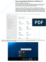 Restablecer La Aplicación de Seguridad de Windows en Windows 10