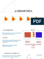 CALORIMETRÍA