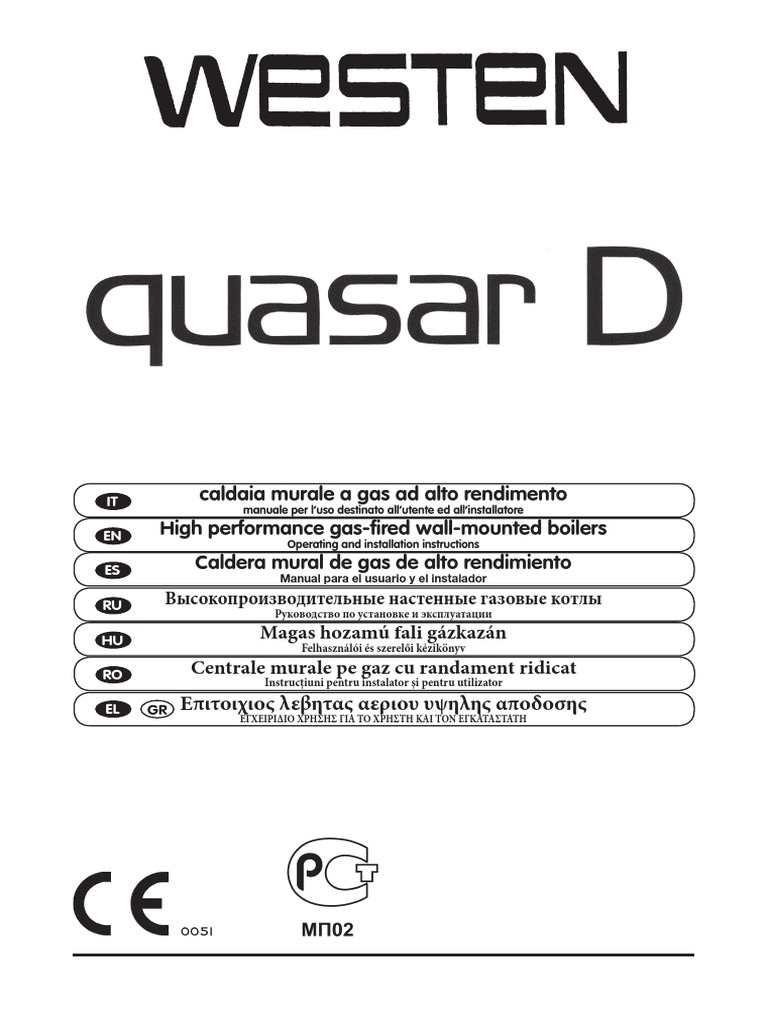 Western Quasar 24 F User Manual | PDF