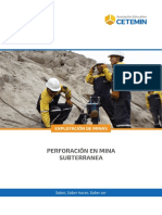 Perforacion en Mineria Subterranea - (Em) PDF