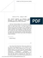 Sps. Lequin vs. Sps. Vizconde G.R. No. 177710 Oct. 12 2009