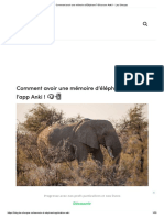 Comment Avoir Une Mémoire D'éléphant - Découvre Anki ! - Les Sherpas