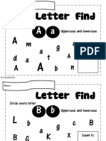 Find The Letter & Count Aa BB PDF