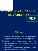 Operacionalización de Variables PDF