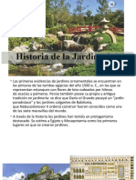 Historia de La Jardinería