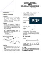 Semana 1. Recta, Punto, Plano y Ángulos. Propiedades