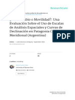Pallo Borrero 2015 ¿Intercambio o Movilidad?: Una Evaluación Sobre El Uso de Escalas de Análisis Espaciales y Curvas de Declinación en Patagonia Centro - Meridional (Argentina)