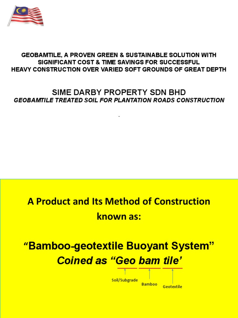 GEOBAMTILE Presentation 25 Oct 2019 PDF | PDF | Buoyancy | Stress ...