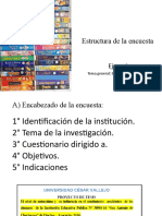 Ejemplos de Encuesta