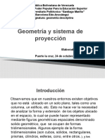 Geometria y Sistema de Proyeccion