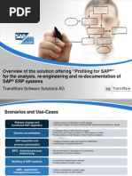 Download Profiling for SAP - Analysis and redocumentation of SAP ERP by TransWare Software Solutions SN48158916 doc pdf
