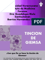 Tincion de Giemsa