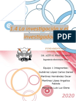 1.4 Investicacion e investigador equipo 1