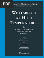 Wettability at High Temperatures