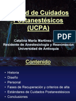 Unidad de Cuidados Postanestesicos